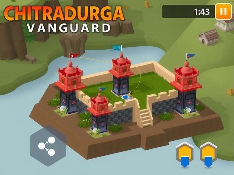 Epic battles in Chitradurga Fort Vanguard Chitradurga Fort Vanguard gameplay screenshot